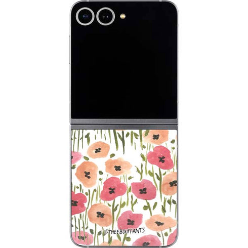 Bouffants and Broken Hearts Wild Garden Galaxy Z Flip6 Skin